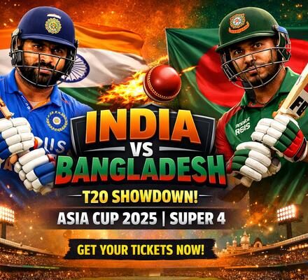 India Vs Bangladesh T20 Tickets