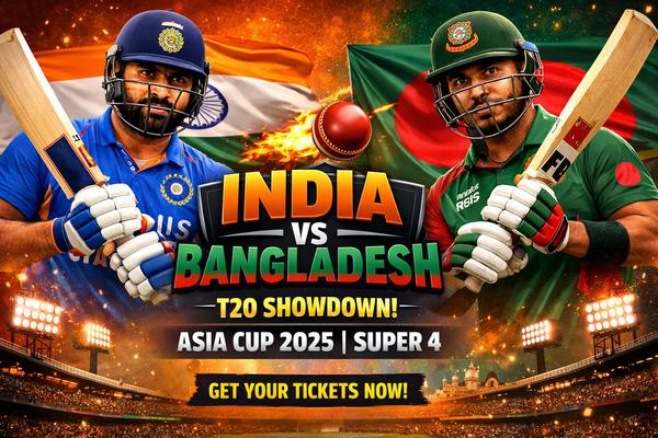 India Vs Bangladesh T20 Tickets