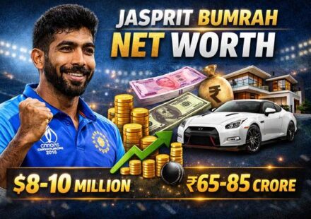 Jasprit Bumrah Net Worth