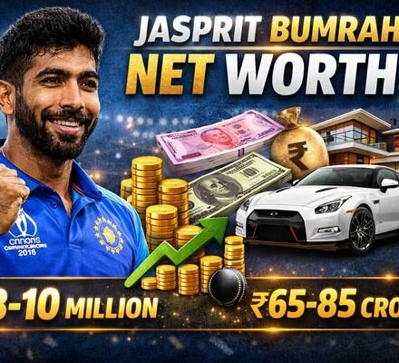 Jasprit Bumrah Net Worth