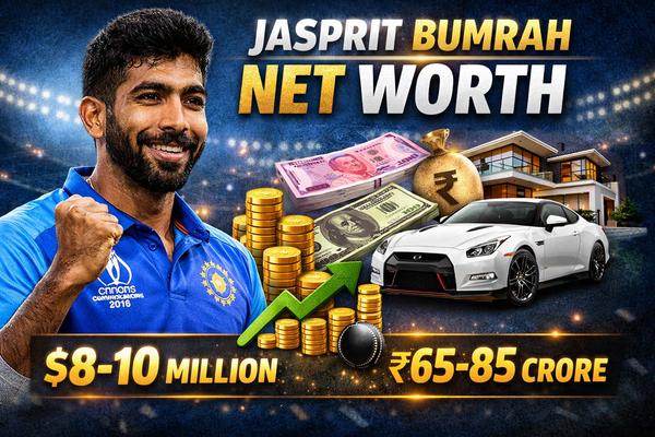 Jasprit Bumrah Net Worth
