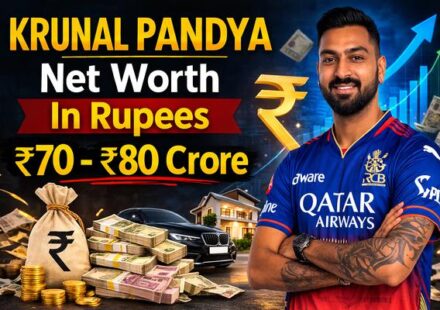 Krunal Pandya Net Worth In Rupees