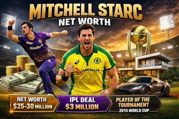Mitchell Starc Net Worth