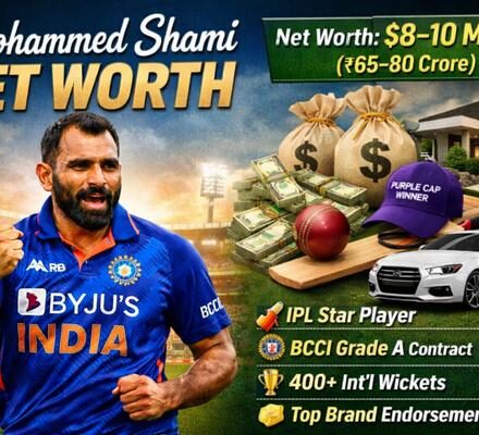 Mohammed Shami Net Worth