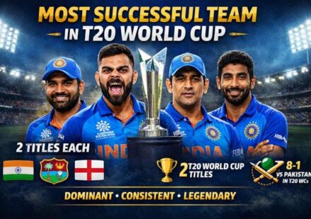 Most successful team in T20 World Cup
