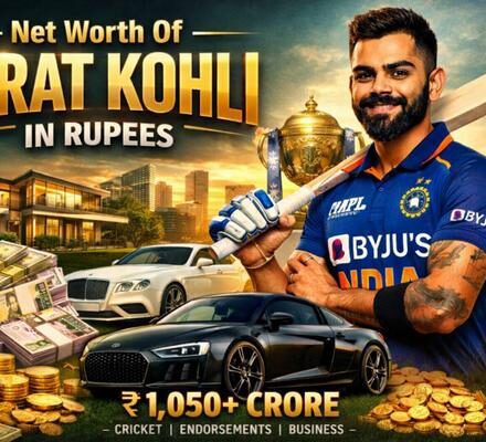 Net Worth Of Virat Kohli In Rupees