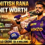 Nitish Rana Net Worth