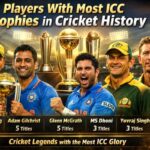 Players With Most ICC Trophies in Cricket History