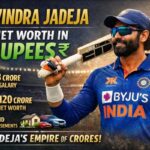 Ravindra Jadeja Net Worth In Rupees