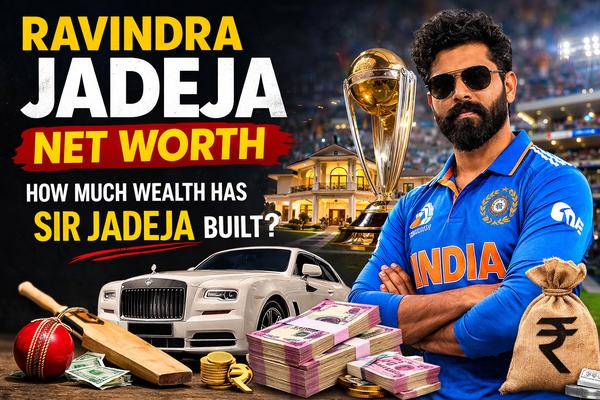 Ravindra Jadeja Net Worth