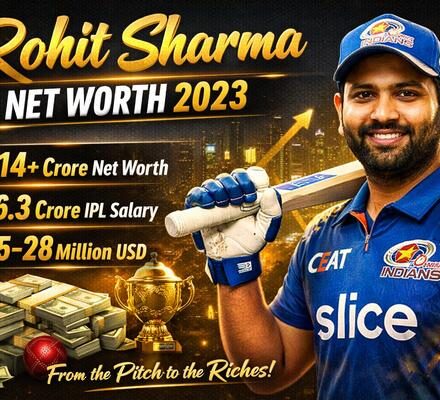 Rohit Sharma Net Worth 2023