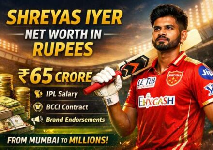 Shreyas Iyer Net Worth In Rupees