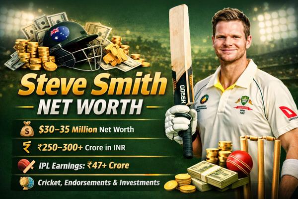 Steve Smith Net Worth