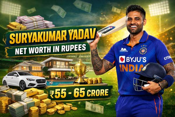 Suryakumar Yadav Net Worth In Rupees