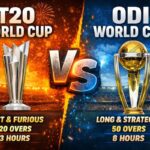 T20 World Cup vs ODI World Cup