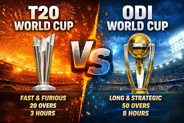 T20 World Cup vs ODI World Cup