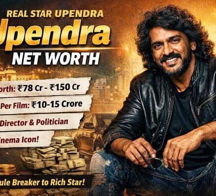 Upendra Net Worth