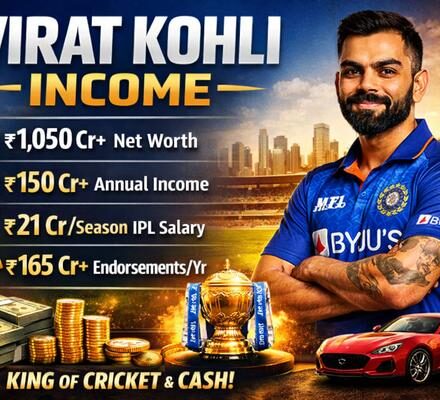 Virat Kohli Income