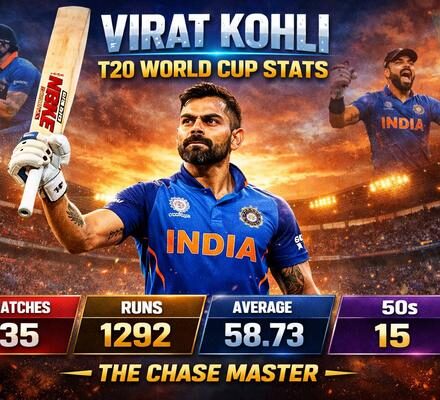 Virat Kohli T20 World Cup stats
