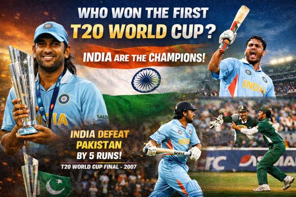 Who won the first T20 World Cup