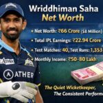 Wriddhiman Saha Net Worth