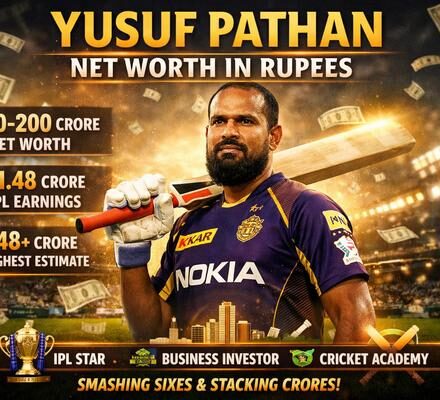 Yusuf Pathan Net Worth In Rupees