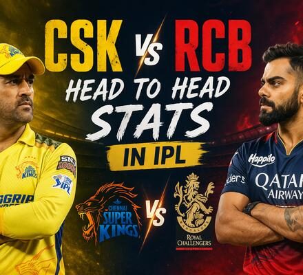 CSK vs RCB Head To Head Stats in IPL