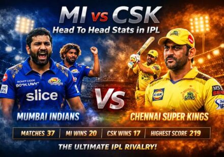 MI vs CSK Head To Head Stats in IPL