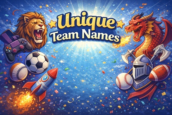 Unique Team Names