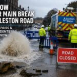 glasgow water main break shettleston road